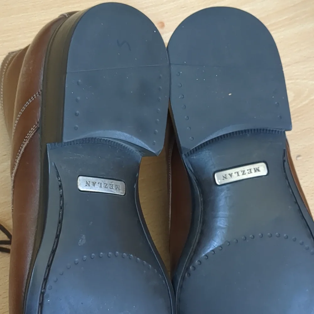 Mezlan‎ Usini Leather Chukka Boots Size 8.5 M Brown